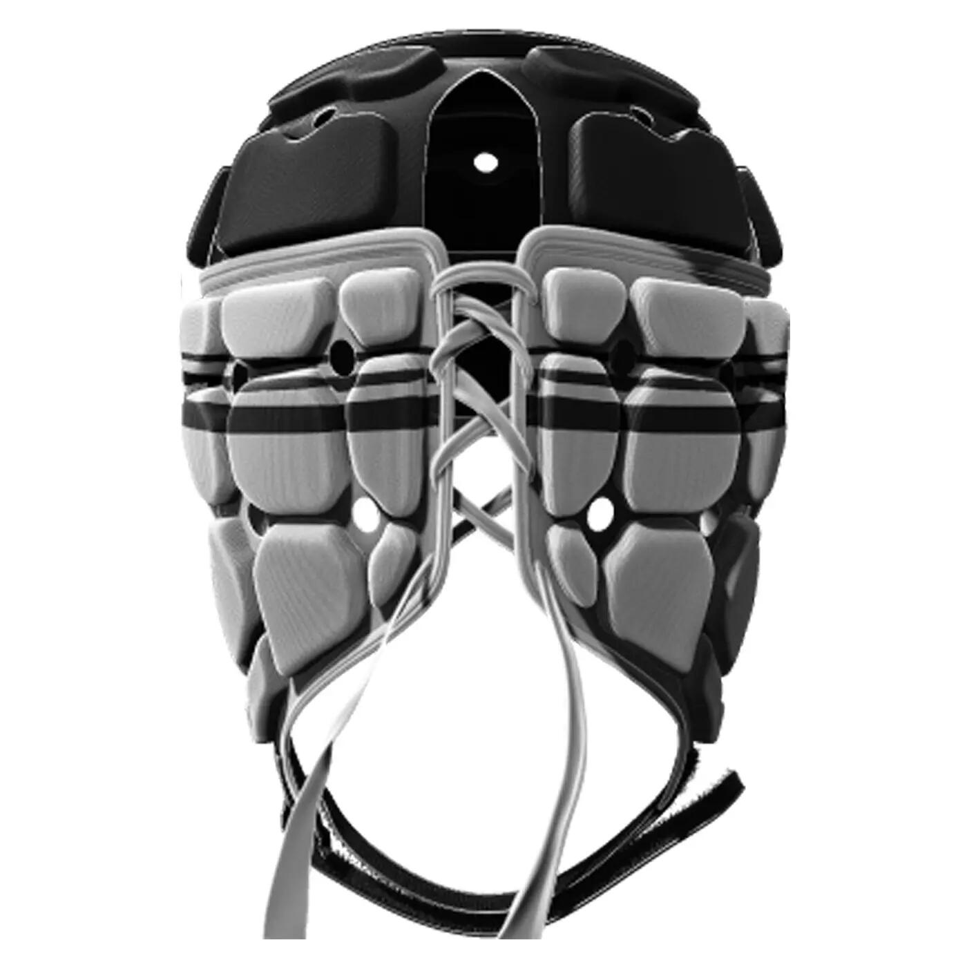 Casco da rugby Impact V2 Brumby bianco e nero 2/3