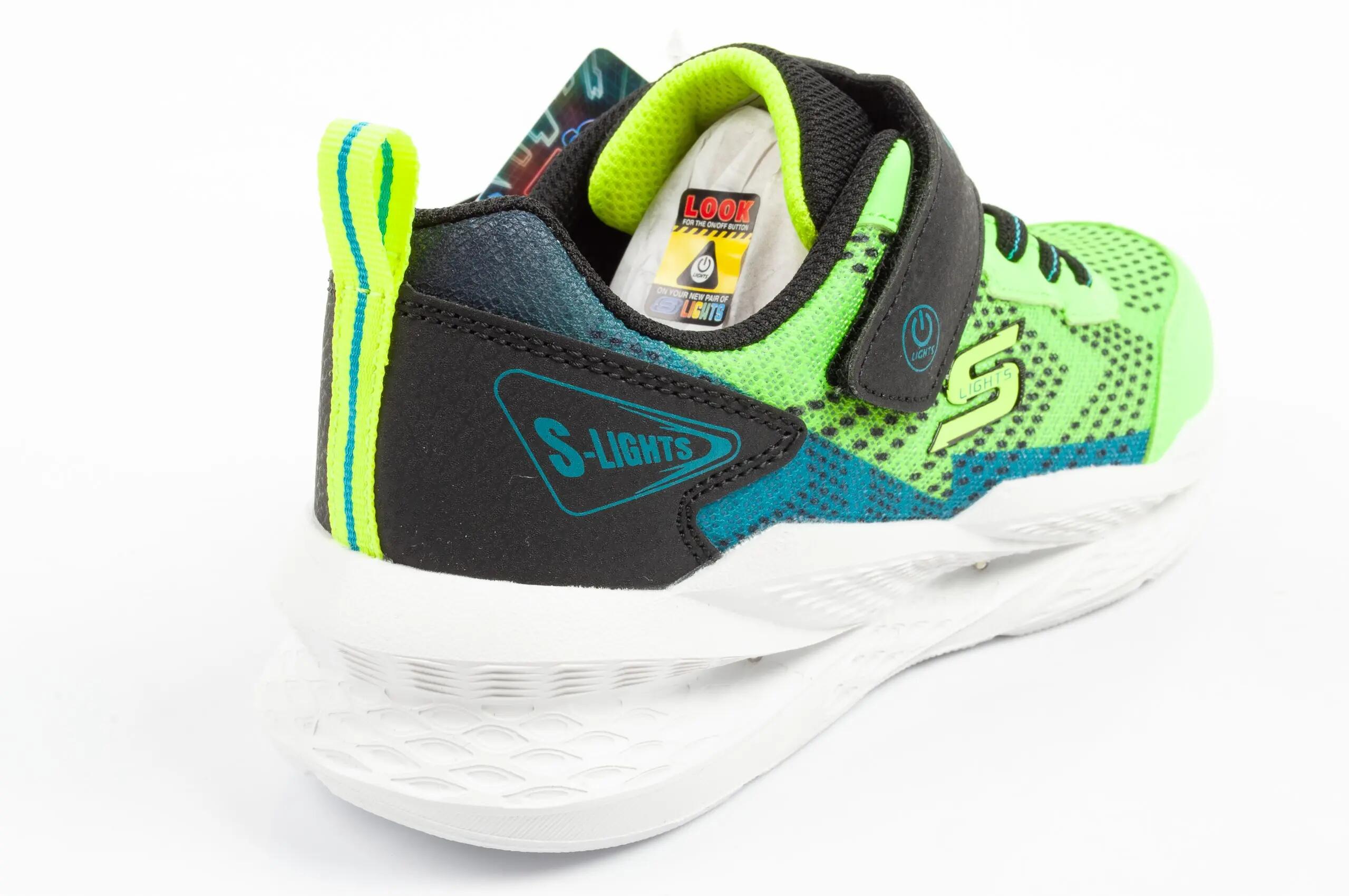 Buty sportowe dziecięce Skechers Meteor-Lights LED 4/9