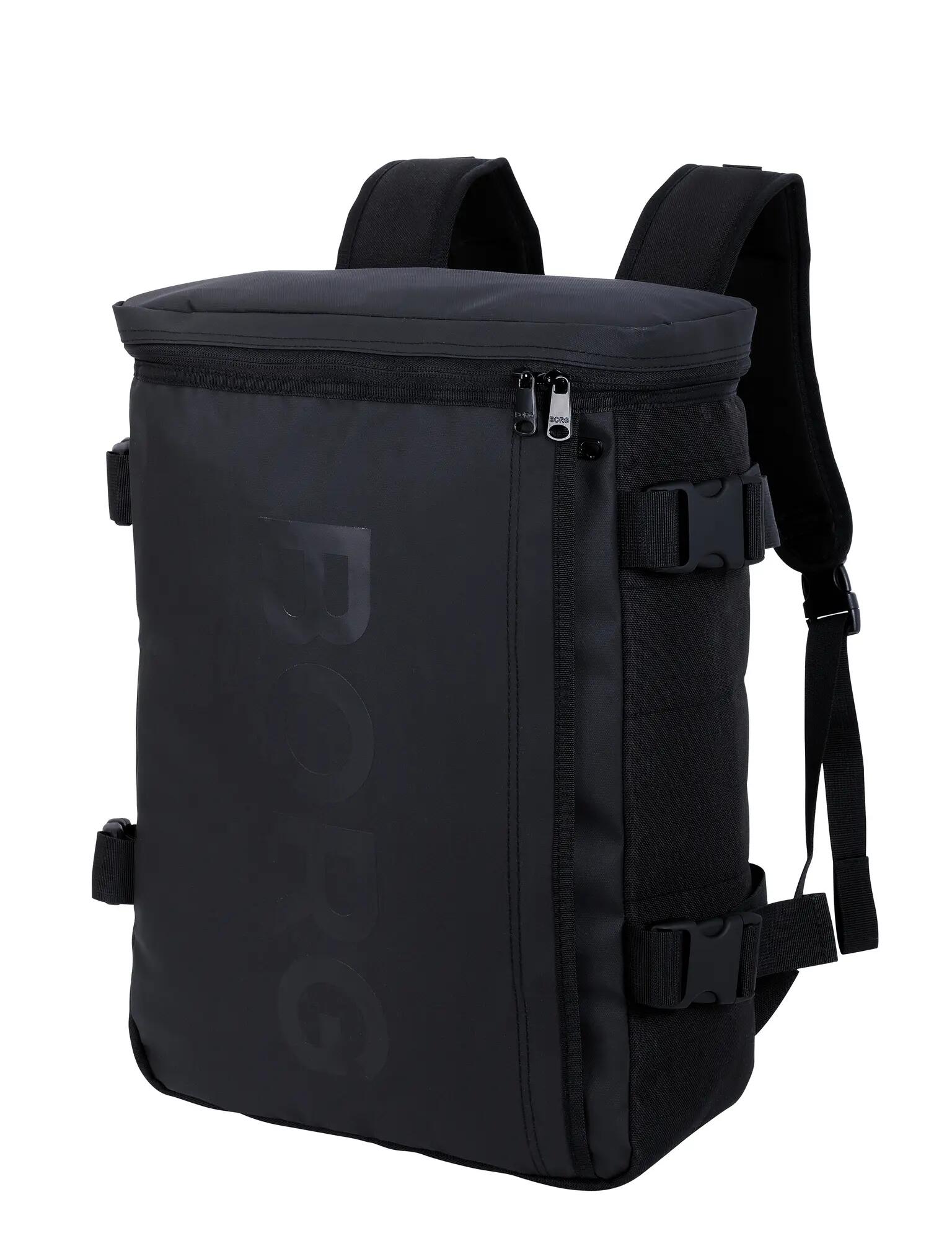 bjorn_borg TRAVEL BACKPACK M in poliestere riciclato - BLACK BEAUTY 2/5