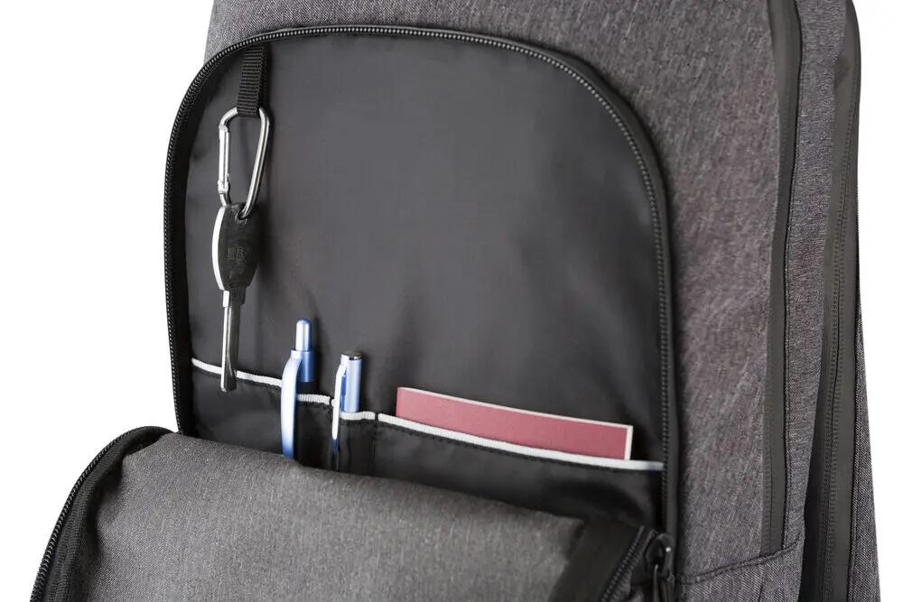 clique City Backpack sac à dos anthracite Melange - robuste organisation 3/7