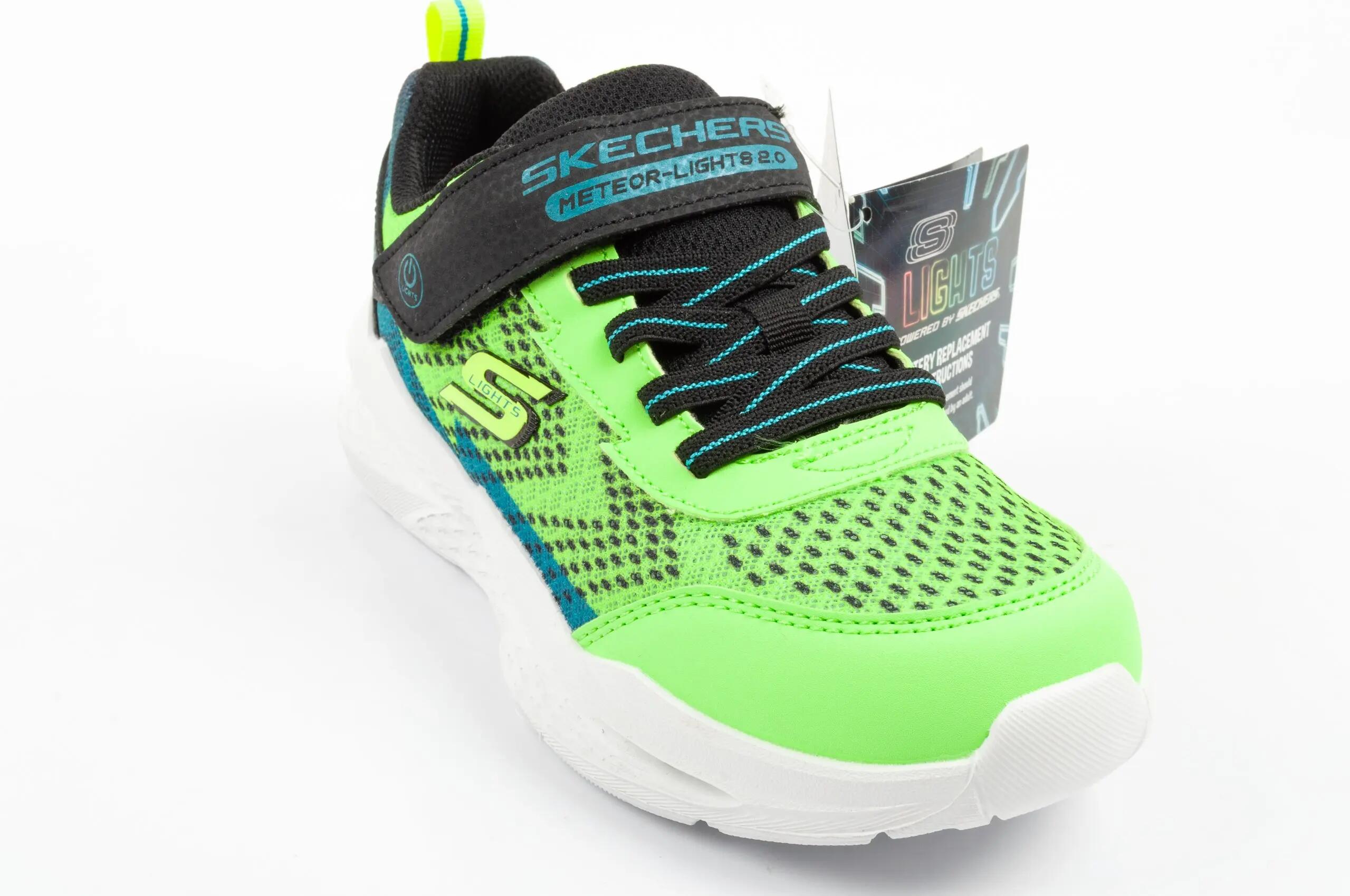 Buty sportowe dziecięce Skechers Meteor-Lights LED 3/9