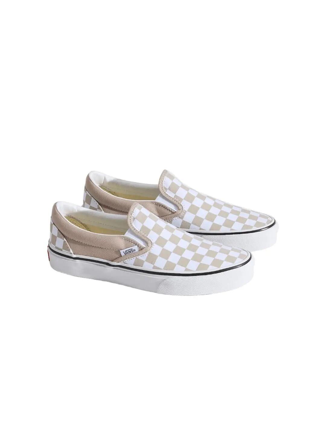 Tênis Vans Classic slip on Bege. 2/4
