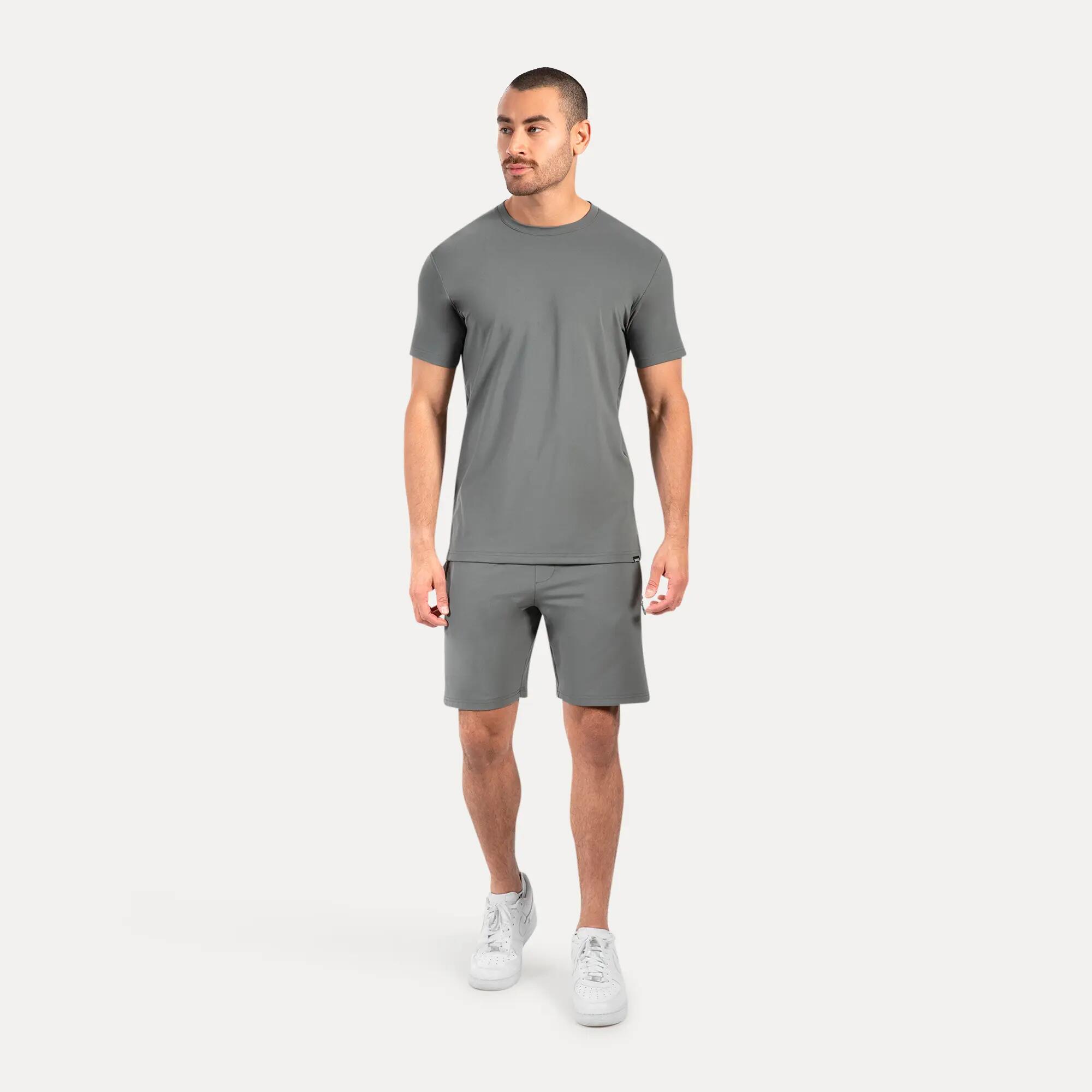 Herren Shorts Torvin Grau 3/5