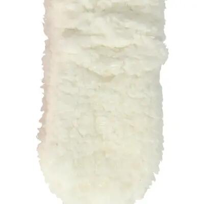 zigzag Clar Socks meias crianças 100% poliéster Off White 3/4
