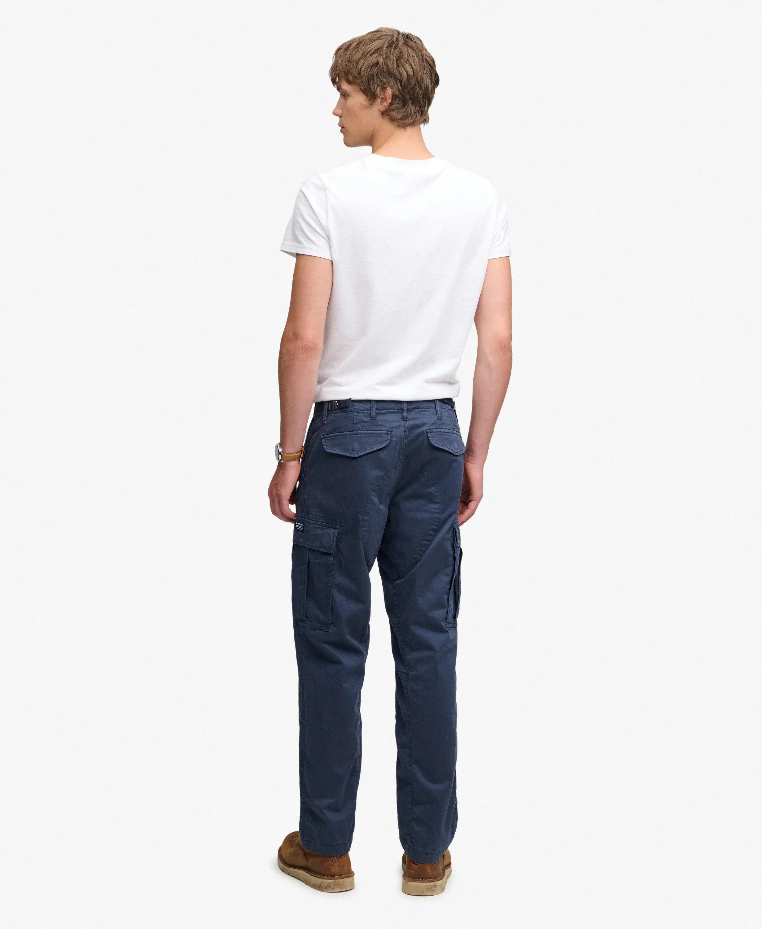 superdry Calças Cargo Regular Tapered em algodão 5/6
