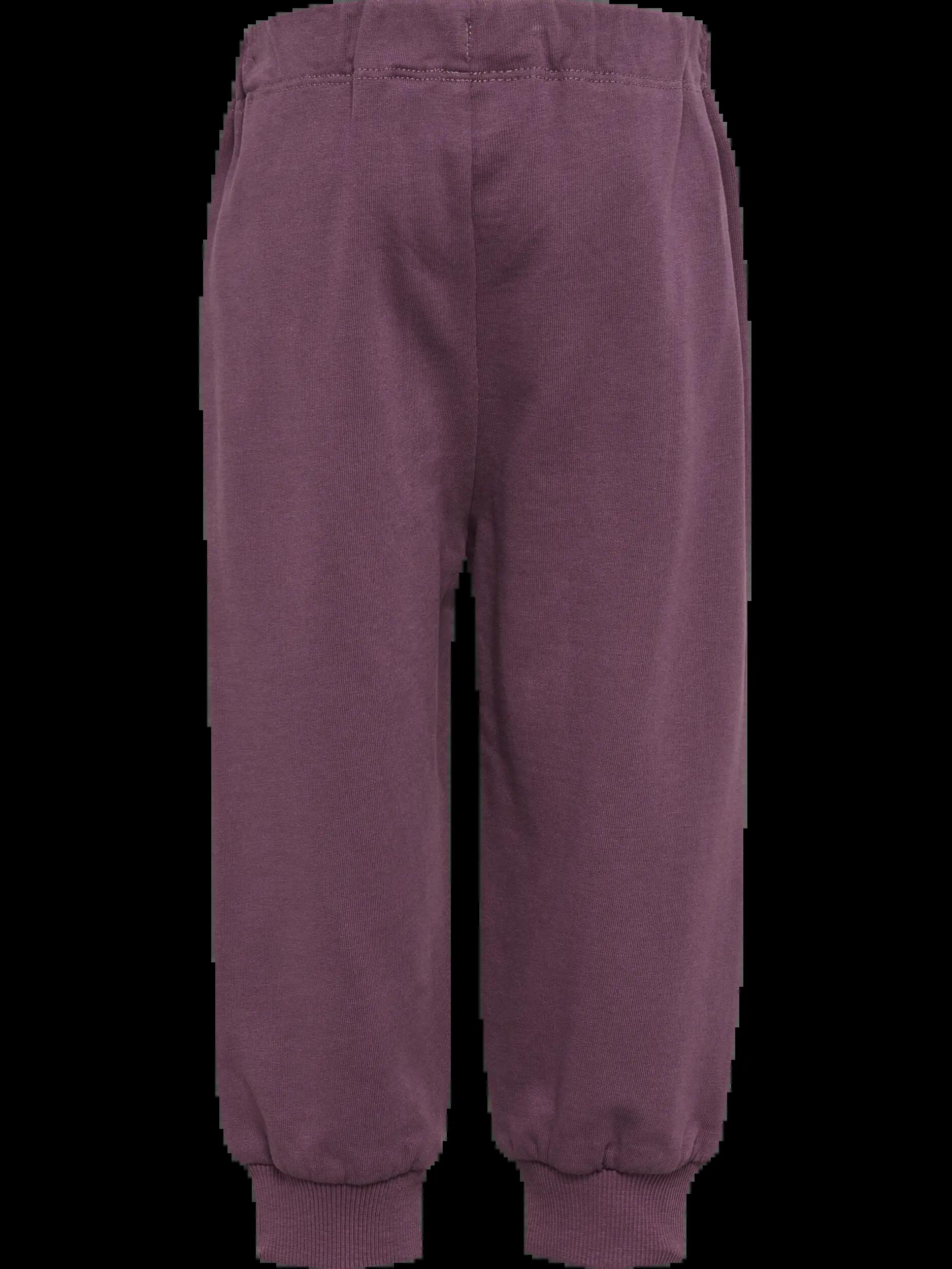 hummel Calças hmlMINI LOOSE SOLID com cintura ajustável — Algodão orgânico 2/2