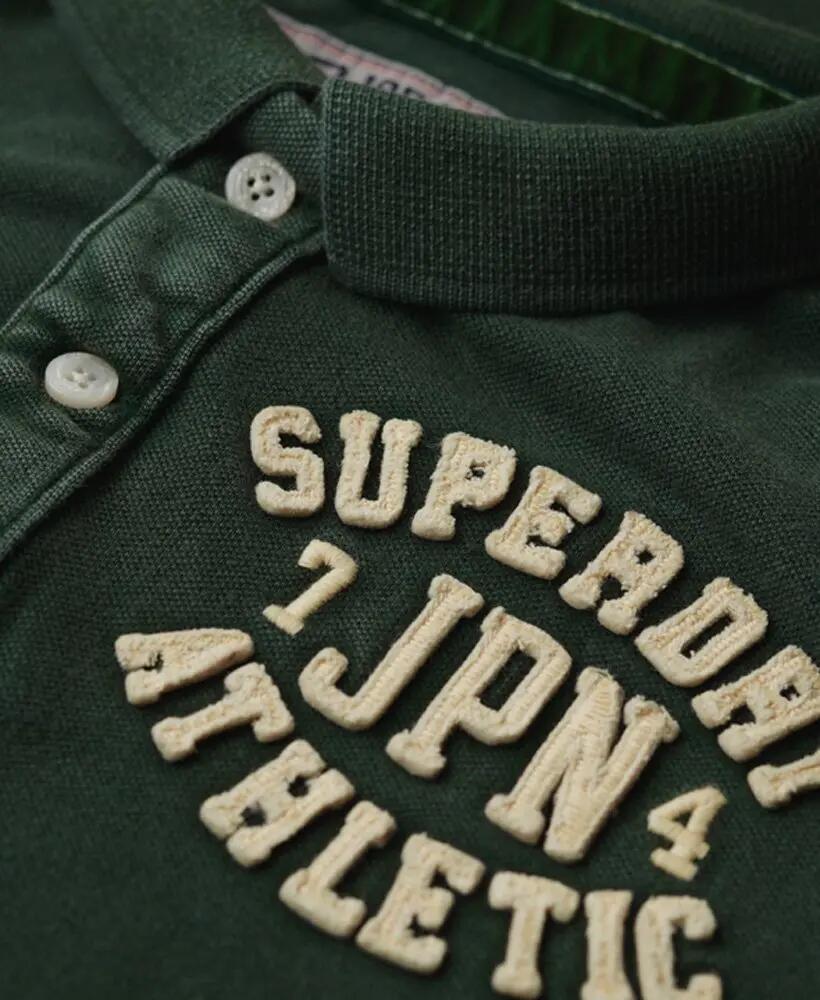 superdry Polo Vintage Athletic em algodão 5/6