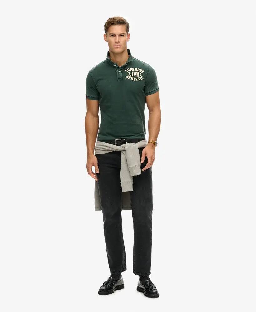 superdry Polo Vintage Athletic em algodão 2/6
