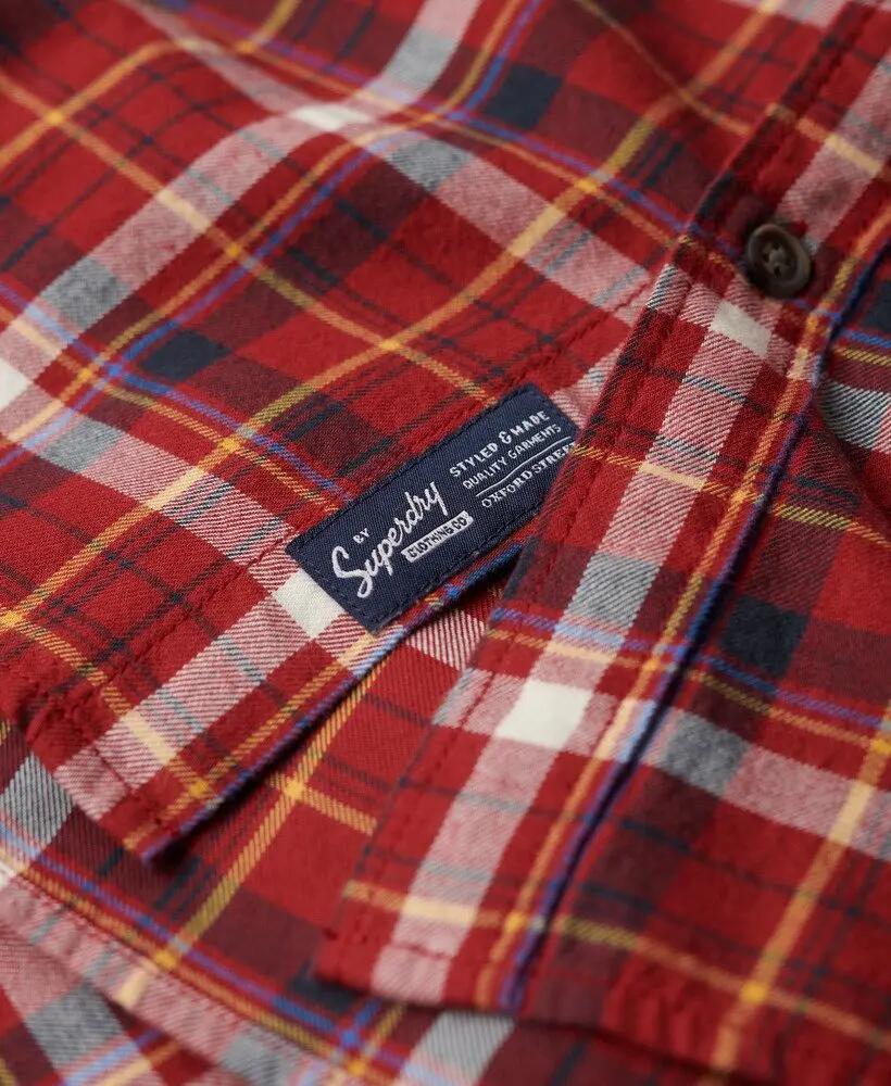 superdry Camicia Vintage a Quadri in Cotone Biologico 6/7
