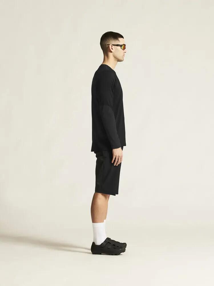 craft Everyday XT Lange mouw jersey M – Loose fit, Zwart 5/7