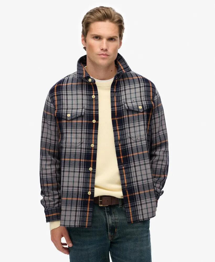superdry The Merchant Store Koszula Heavy Checked – 100% Bawełna Organic 2/5