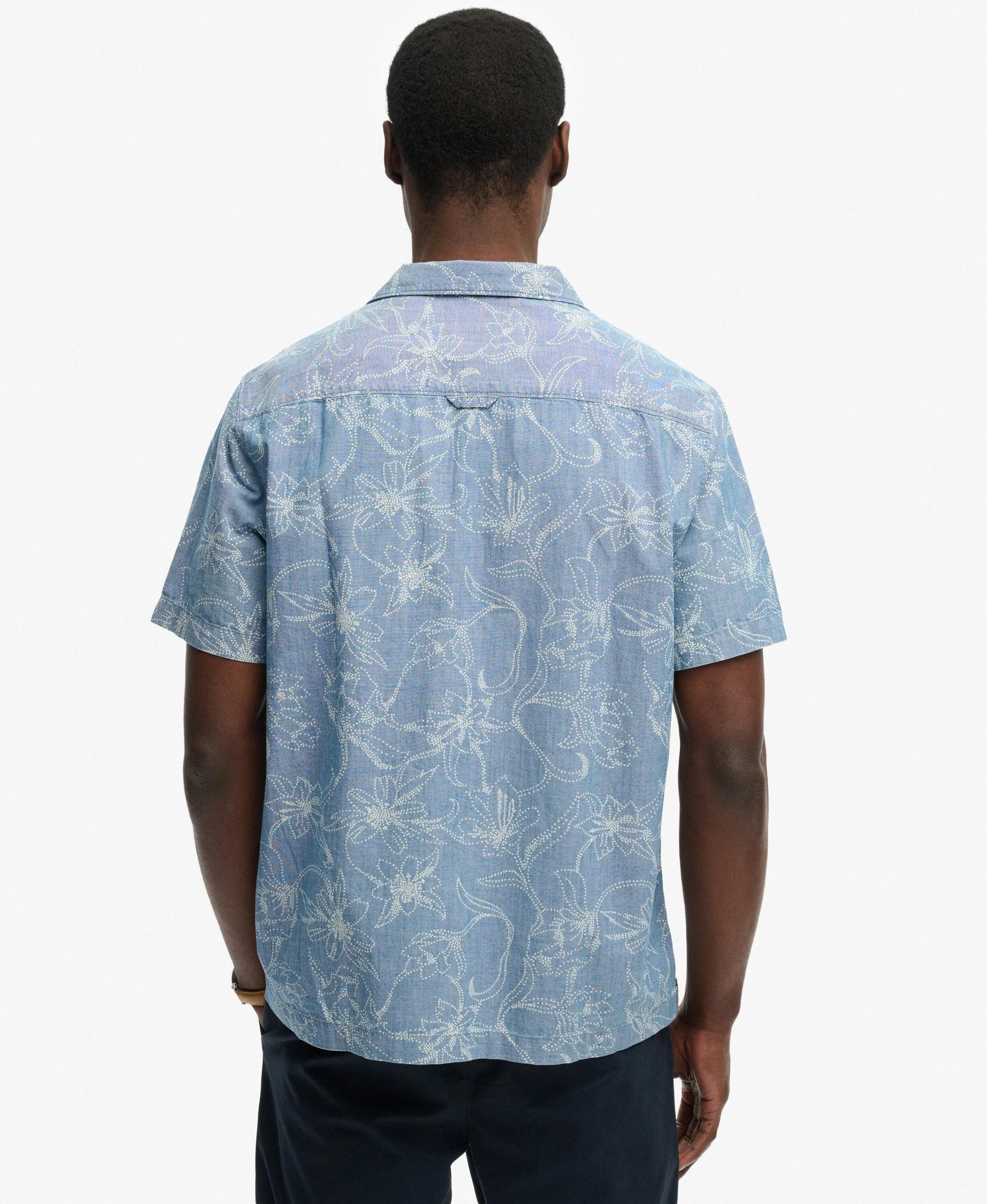 superdry Vintage Loom Cabana korte mouwen overhemd van katoen 5/5