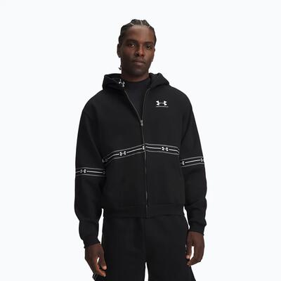 Felpa da uomo Under Armour Icon Fleece Taped Full Zip
