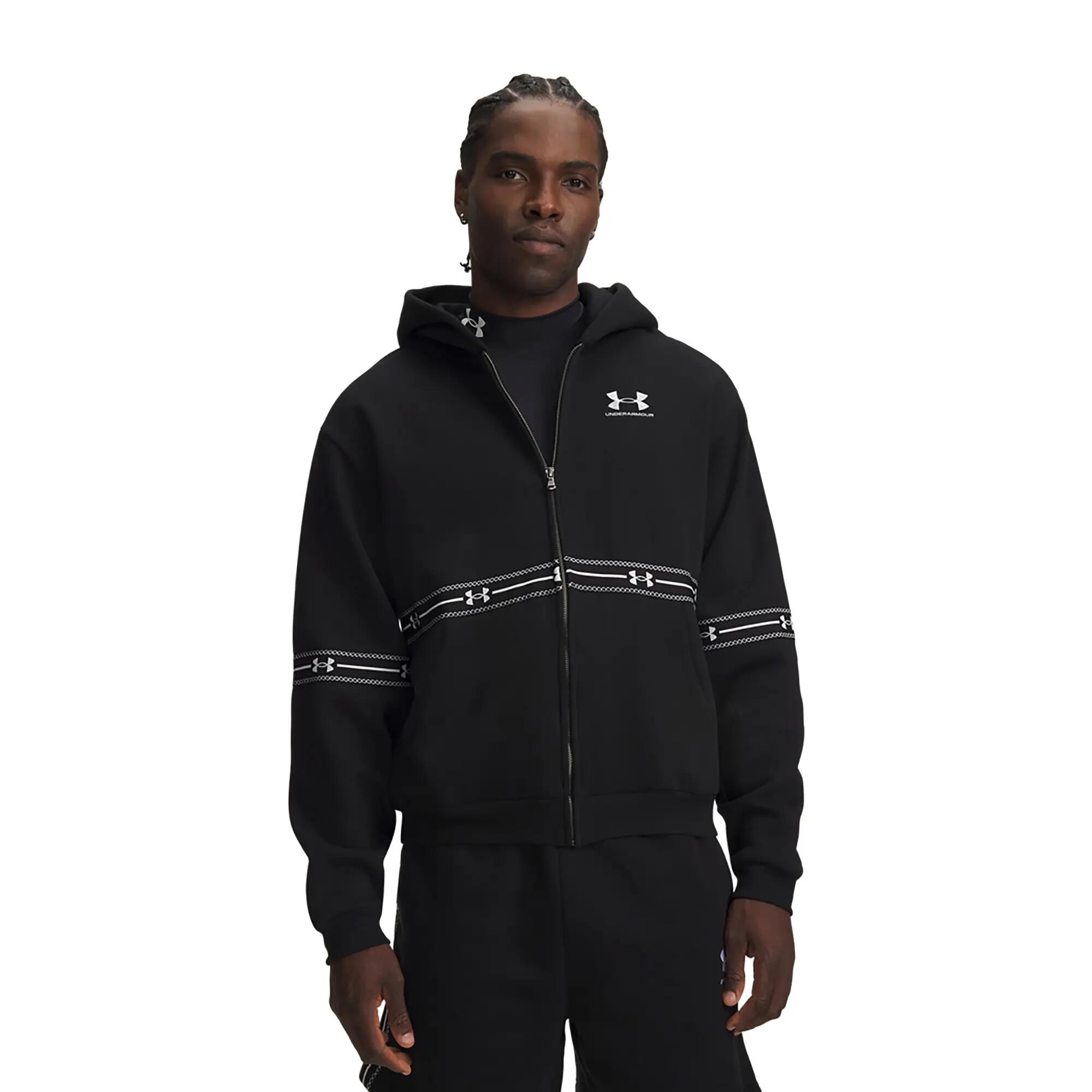 Bluza męska Under Armour Icon Fleece Taped Full Zip 4/4