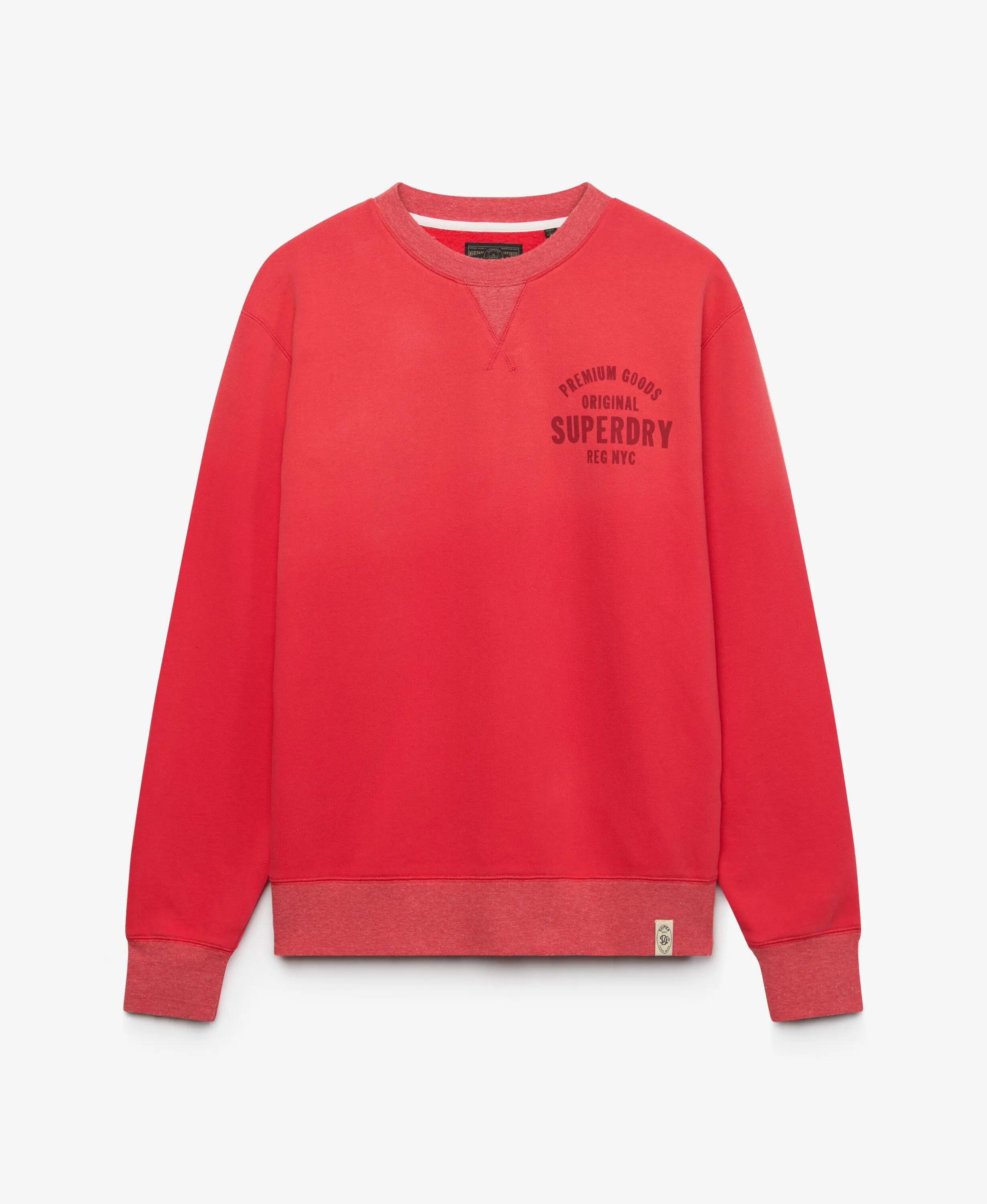 superdry Sweatshirt Block Text com decote redondo – corte loose 7/7