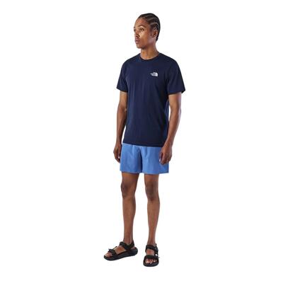 Maglietta Regolare Uomo The North Face Simple Dome Blu Navy