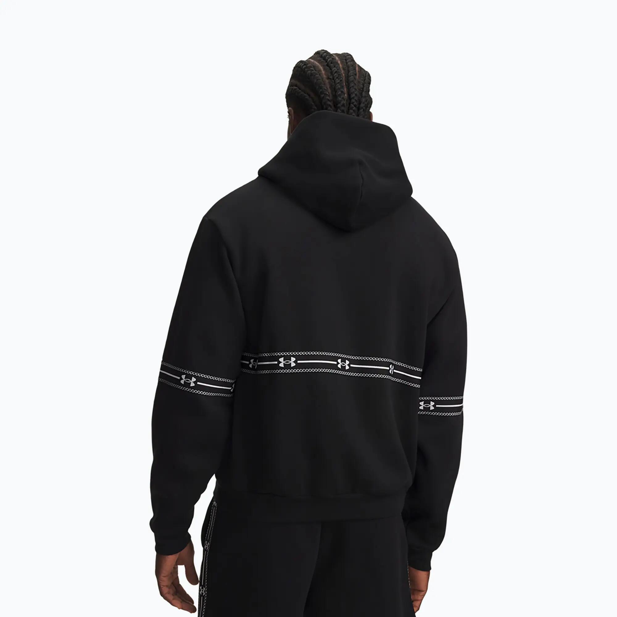 Bluza męska Under Armour Icon Fleece Taped Full Zip 2/4