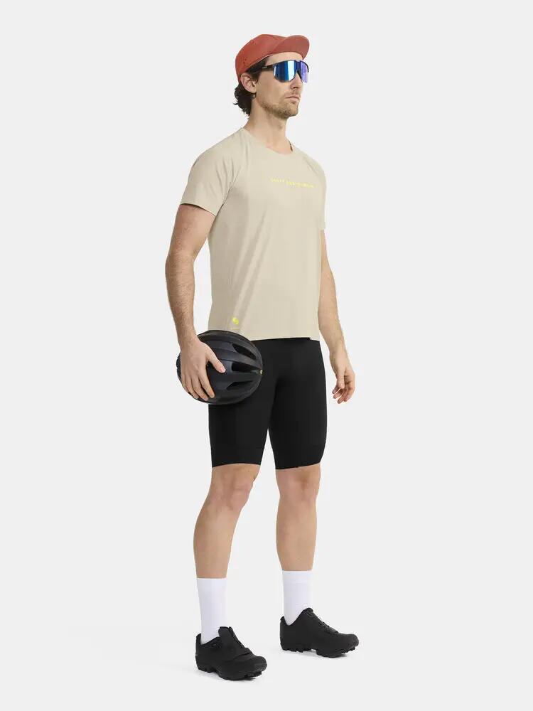 craft T-shirt ADV Gravel Ss Homem — poliéster reciclado, corte regular 5/5