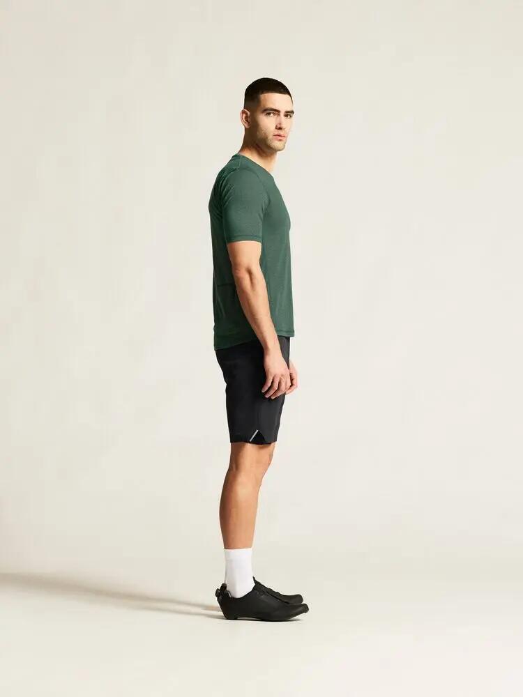 craft Everyday Wool SS Tee M – Atlantic Melange, lã merino 7/7