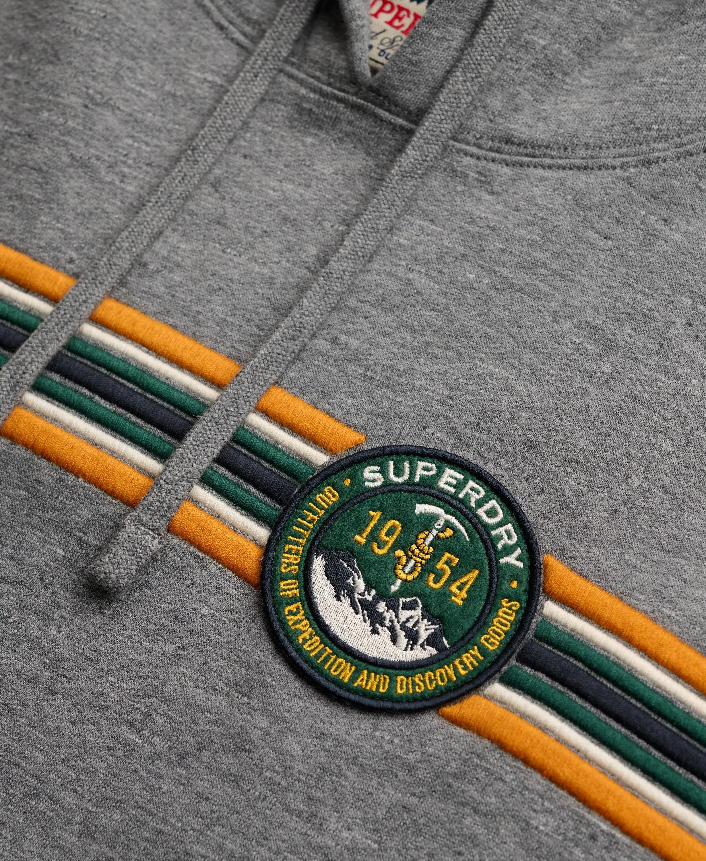 superdry Bluza z kapturem Outdoors Stripe Logo z bawełną i poliestrem 6/7