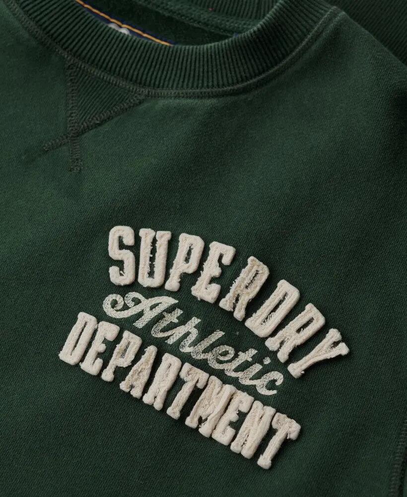 superdry Sweatshirt Vintage Athletic gola redonda em algodão 5/7