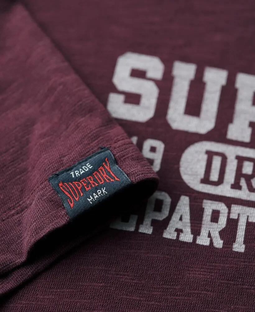 superdry T‑shirt Athletic College grafica in 100% cotone — vestibilità relaxed 5/6