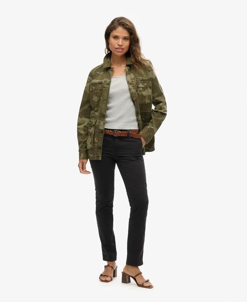 superdry Top tipo camisola Athletic Essentials com renda — Cinzento marl 2/5