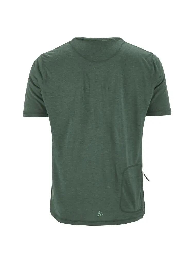 craft Everyday Wool SS Tee M – Atlantic Melange, lã merino 4/7