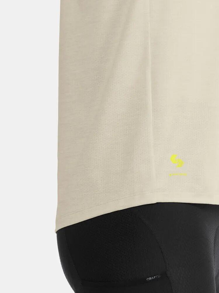 craft T-shirt ADV Gravel Ss Homem — poliéster reciclado, corte regular 2/5