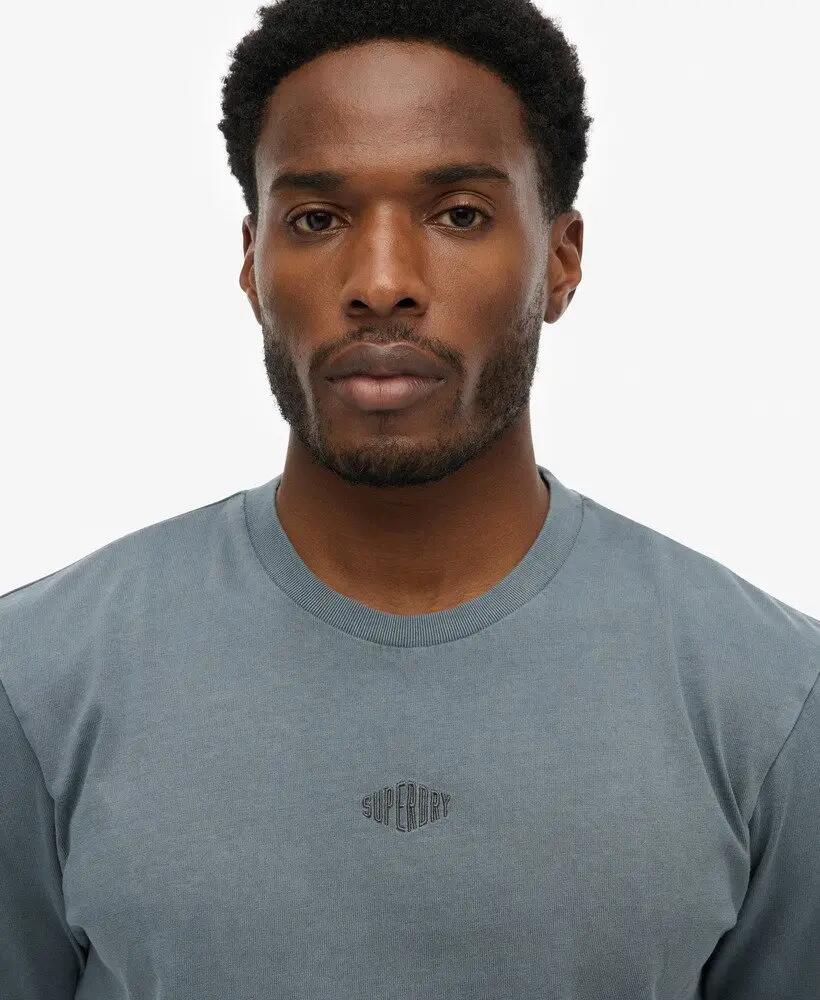 superdry Micro Logo T-Shirt in cotone biologico – taglio loose 4/5