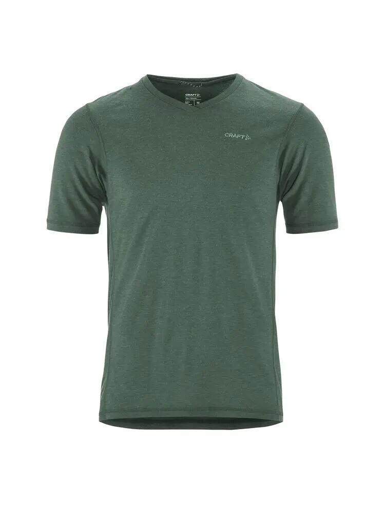 craft Everyday Wool SS Tee M – Atlantic Melange, lã merino 3/7