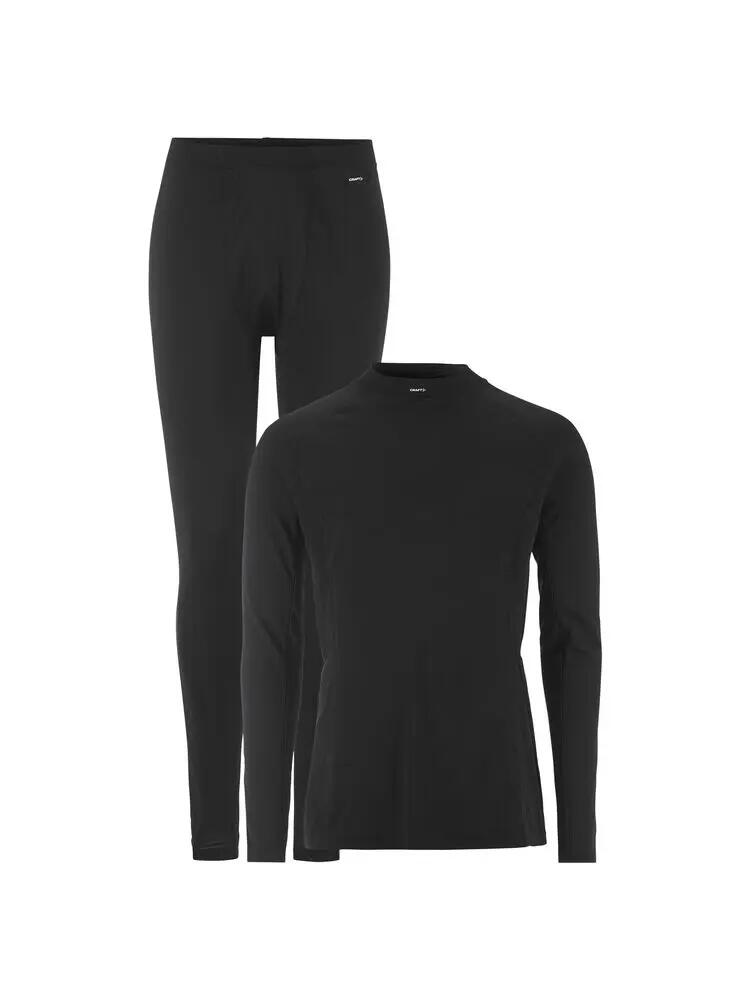 craft Classic Thermal Baselayer Set M — Intimo Termico, Nero 1/7