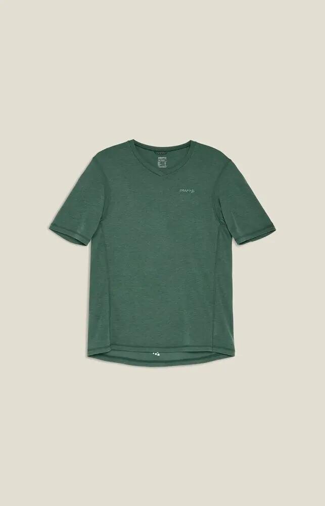 craft Everyday Wool SS Tee M – Atlantic Melange, lã merino 2/7