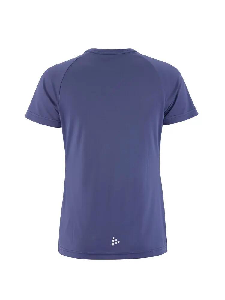 craft CORE Essence Logo Tee W – Trainingsshirt aus recyceltem Polyester 2/7