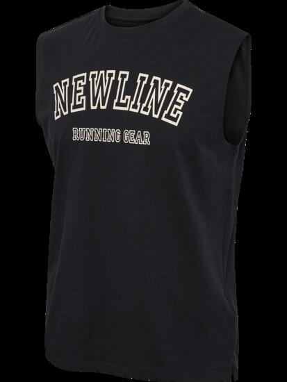 hummel nwlLOGO TANK TOP débardeur noir, coupe sportive – BLACK
