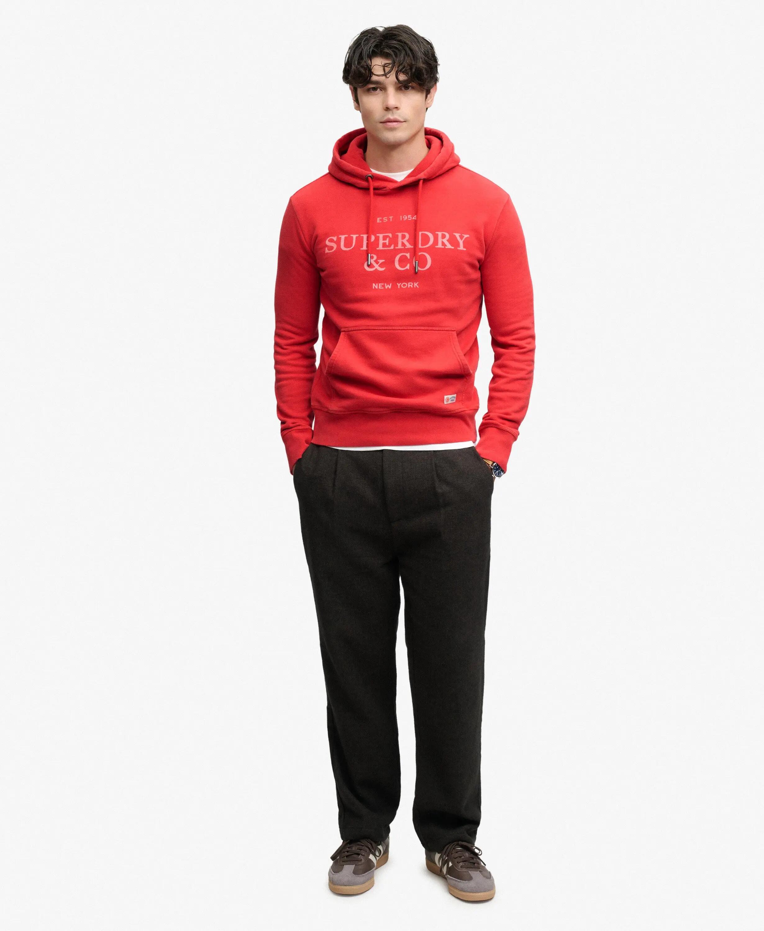 superdry 1954 Company Relaxed Hoodie – Vestibilità relaxed 3/7