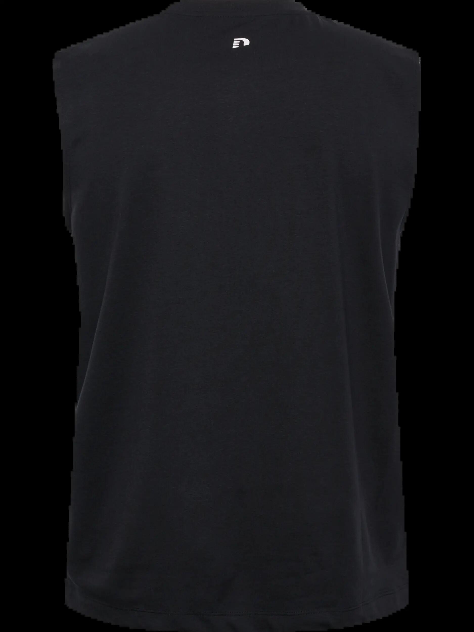 hummel nwlLOGO TANK TOP — canotta nera, vestibilità confortevole 2/3
