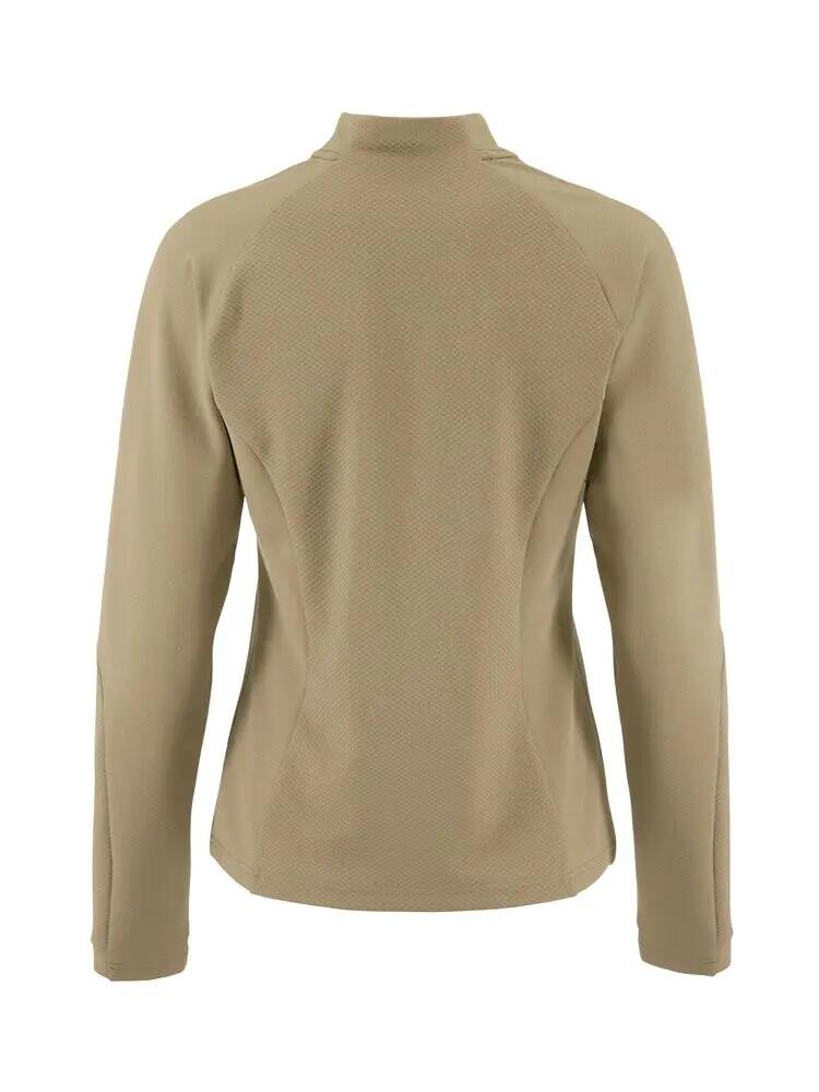 craft Extend 2.0 Half Zip W – midlayer elástico em poliéster reciclado 3/4