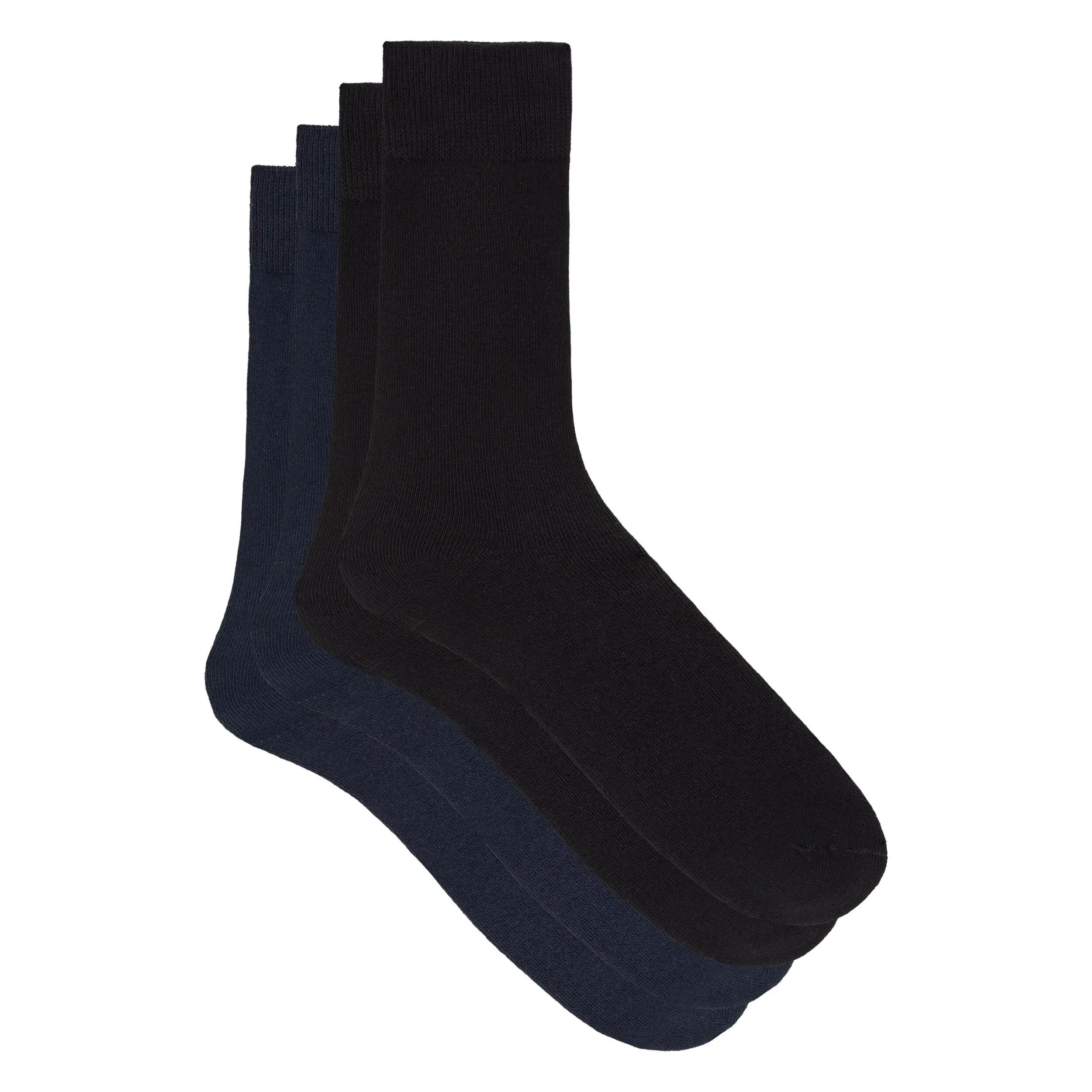Lot de 2 paires de mi-chaussettes Homme Thermo 2/3