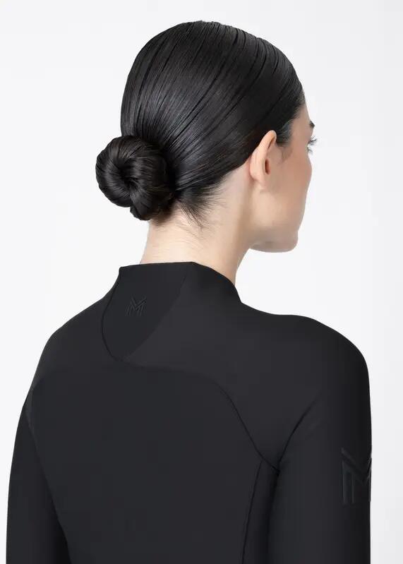 Camiseta Base Manga Larga Mujer Equitación Maximilian Origin Negro 5/7