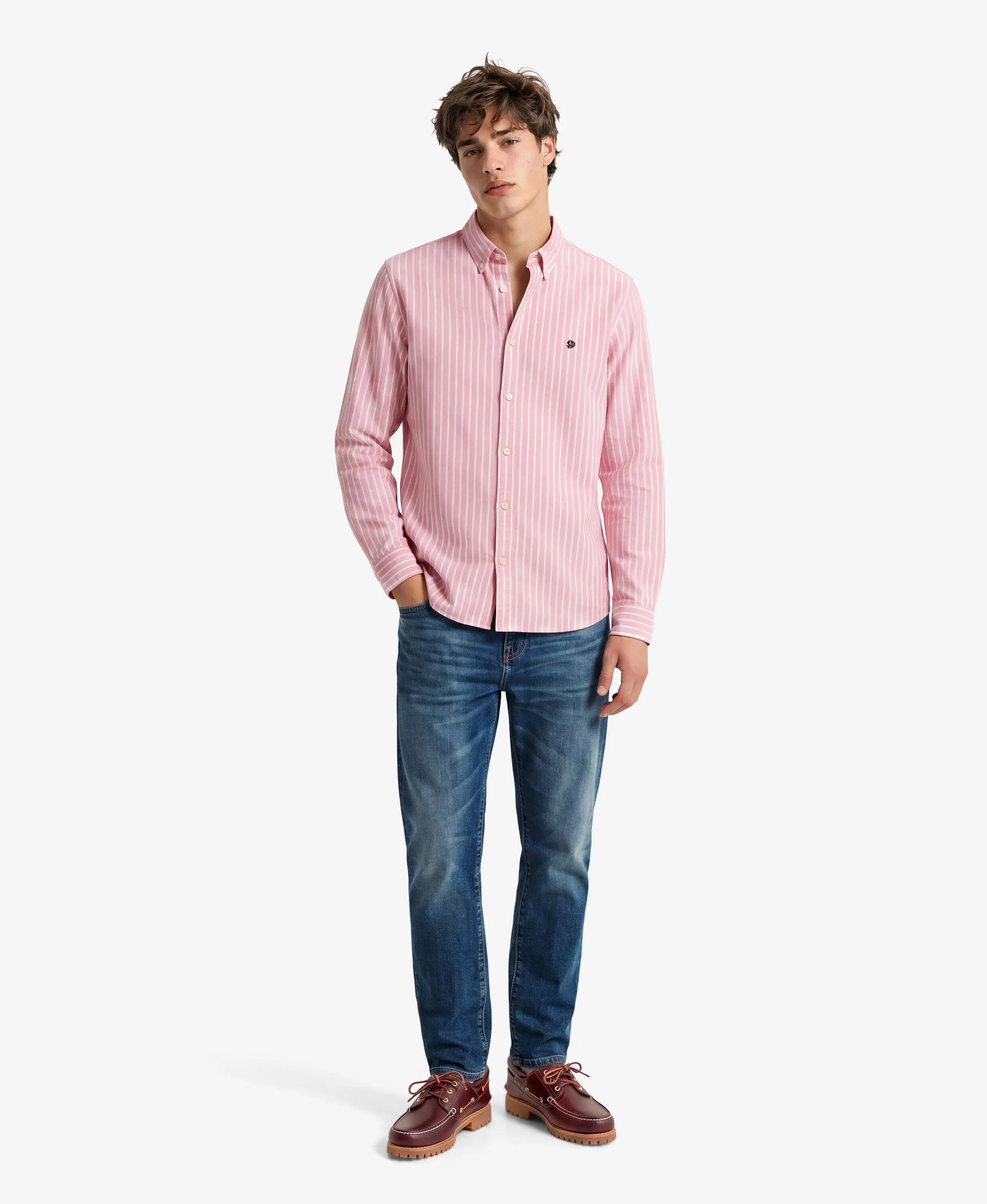 superdry Camicia Preppy Oxford manica lunga in cotone biologico 3/6