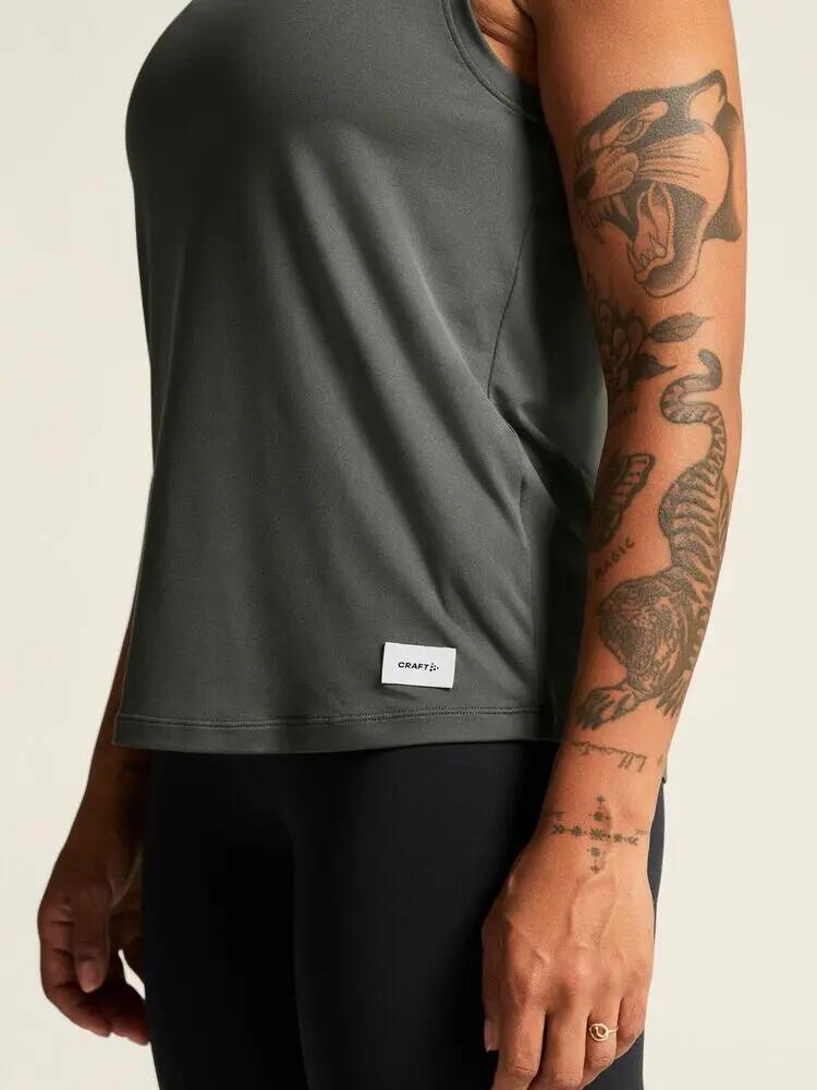 craft Collective Singlet W canotta in poliestere riciclato — Comfort e 6/7