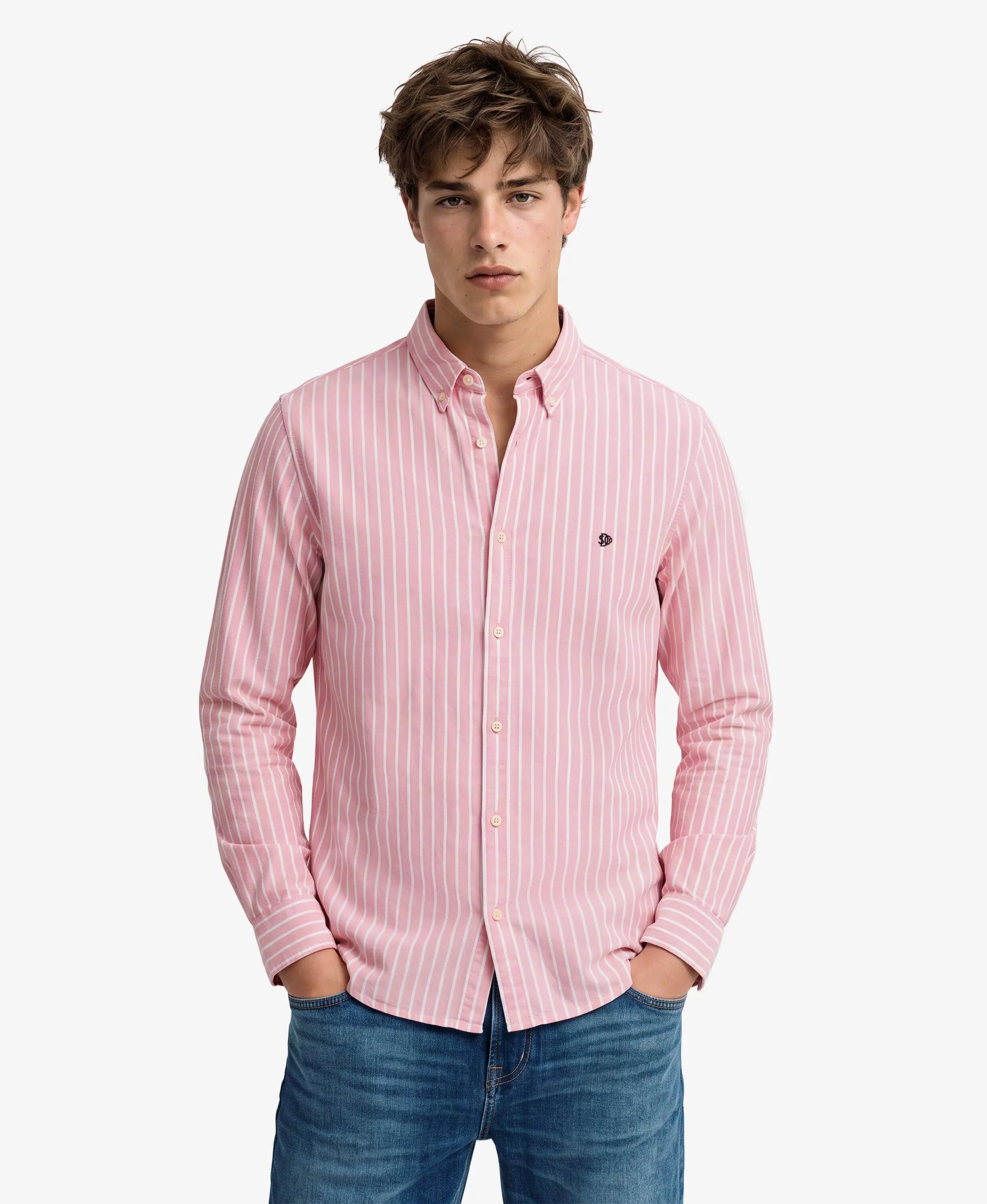 superdry Camicia Preppy Oxford manica lunga in cotone biologico 2/6