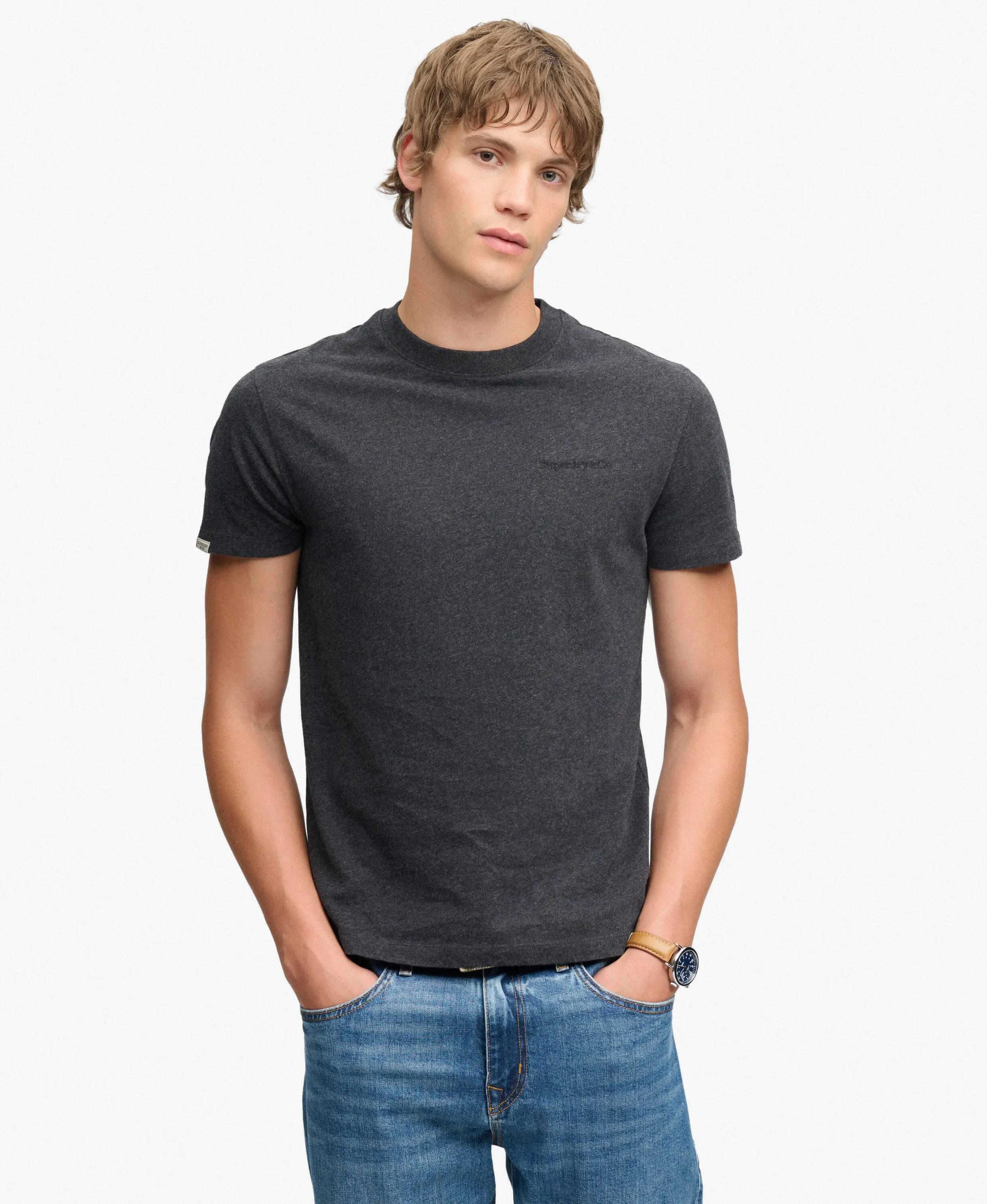 superdry T-shirt Essential Company Logo brodé – Coton biologique, coupe slim 3/7