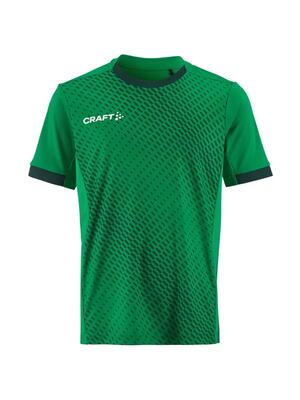 Craft evolve 2.0 graphic jersey jr – functioneel junior shirt – team green