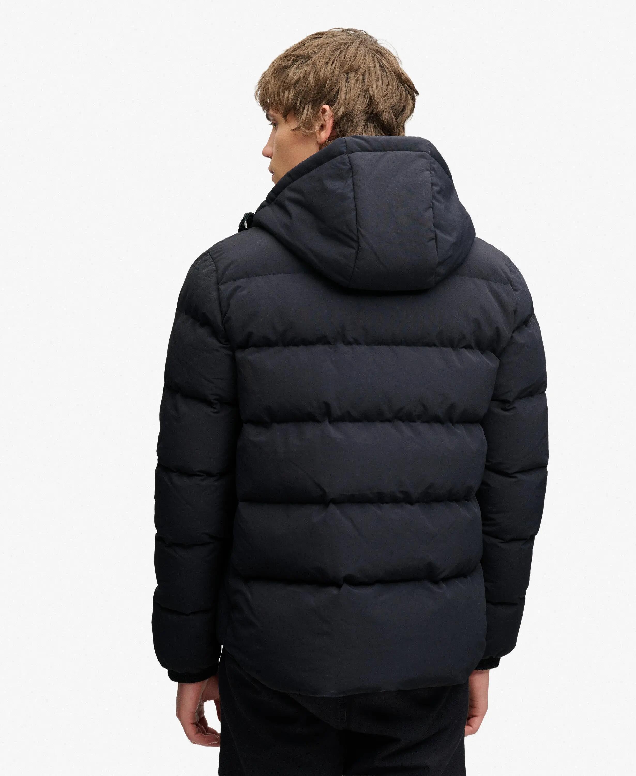 superdry Classic Everest Puffer jas van gerecycled nylon 7/7