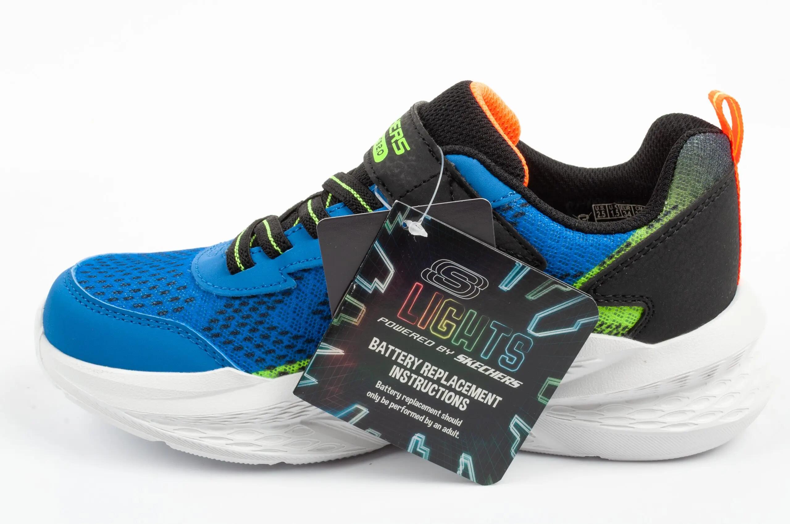 Buty sportowe dziecięce Skechers Meteor-Lights LED 2/9