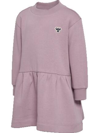 hummel hmlMINI LOOSE DRESS BEE robe sweat en coton biologique – SEA FOG