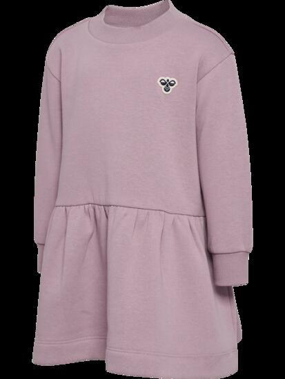 hummel hmlMINI LOOSE DRESS BEE robe sweat en coton biologique – SEA FOG