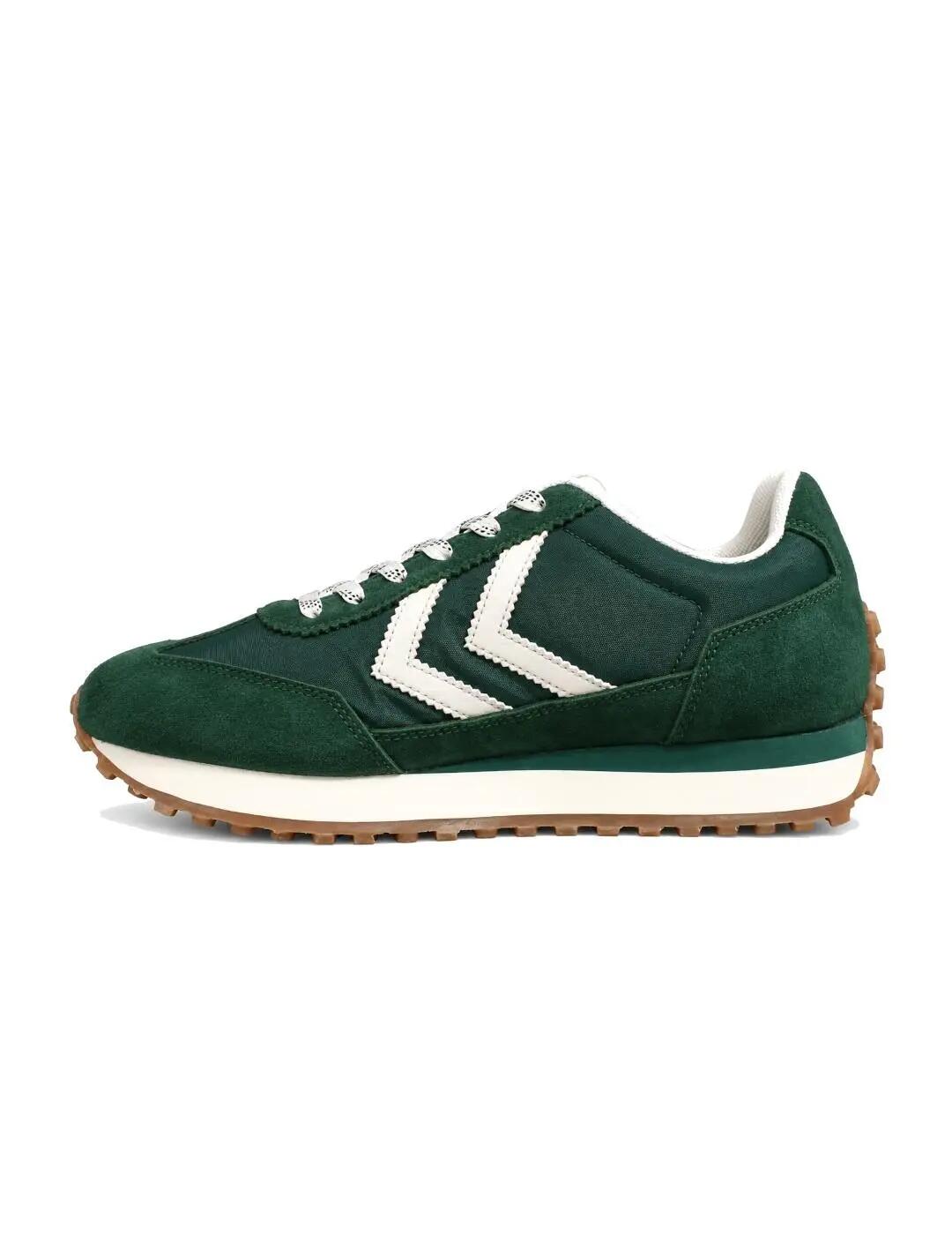 Sneakers uomo Hummel Milano Verde. 2/4